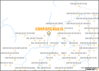 map of Kampong Addis