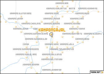 map of Kampong Ajal