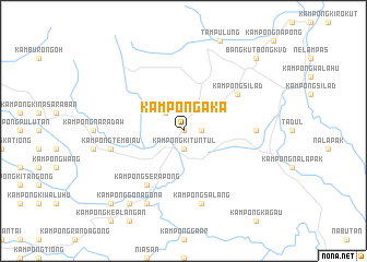 map of Kampong Aka