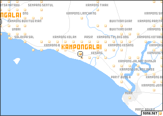 map of Kampong Alai