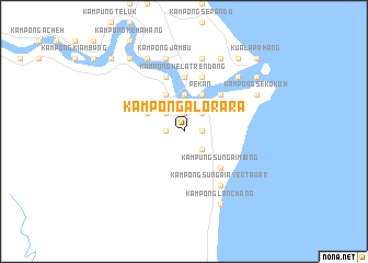 map of Kampong Alor Ara