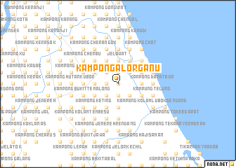 map of Kampong Alor Ganu