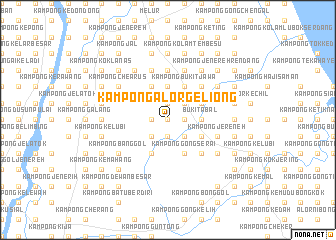 map of Kampong Alor Geliong