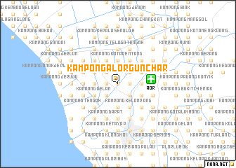 map of Kampong Alor Gunchar