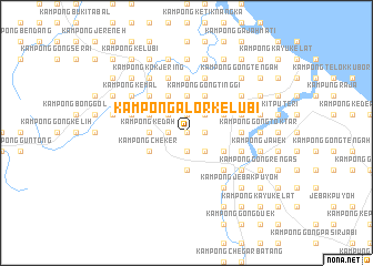 map of Kampong Alor Kelubi