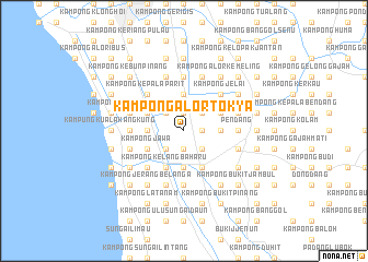 map of Kampong Alor Tok Ya