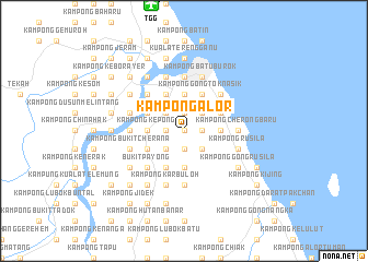 map of Kampong Alor