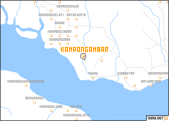 map of Kampong Ambar