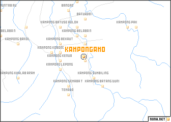 map of Kampong Amo