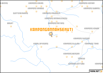 map of Kampong Annah Semuti