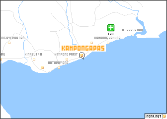 map of Kampong Apas