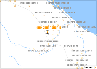map of Kampong Apek