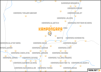 map of Kampong Ara