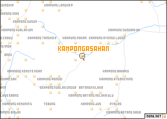 map of Kampong Asahan