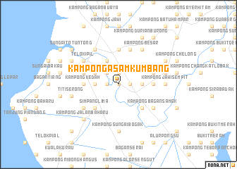 map of Kampong Asam Kumbang