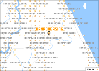 map of Kampong Asing