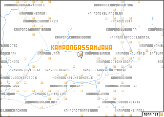 map of Kampong Assam Jawa