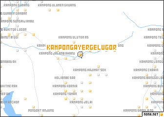 map of Kampong Ayer Gelugor