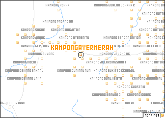 map of Kampong Ayer Merah