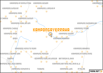 map of Kampong Ayer Rawa