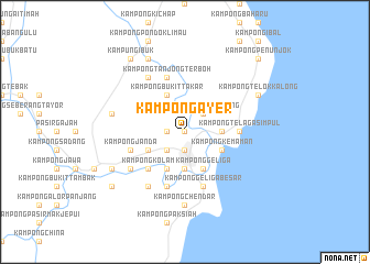 map of Kampong Ayer