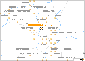 map of Kampong Bachang