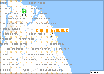 map of Kampong Bachok