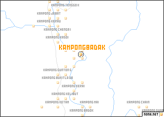 map of Kampong Badak