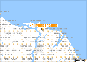 map of Kampong Badang
