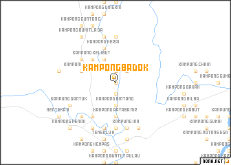 map of Kampong Badok