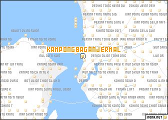 map of Kampong Bagan Jermal