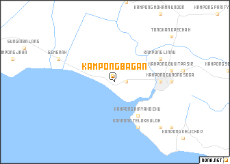 map of Kampong Bagan
