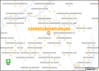 map of Kampong Baharu Pajam