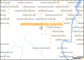 map of Kampong Baharu Ulu Kusial