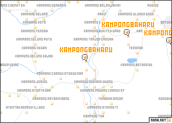 map of Kampong Baharu