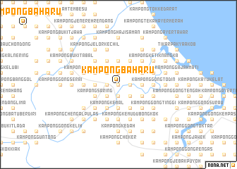 map of Kampong Baharu