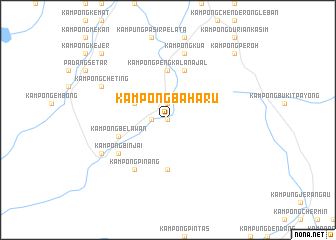 map of Kampong Baharu