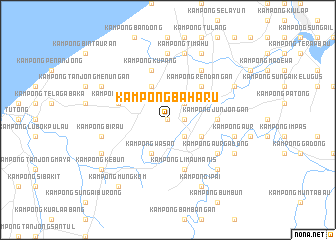 map of Kampong Baharu