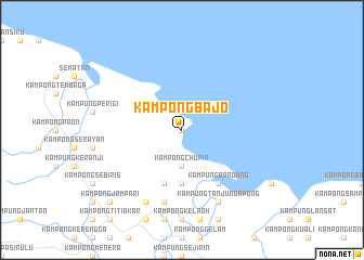 map of Kampong Bajo