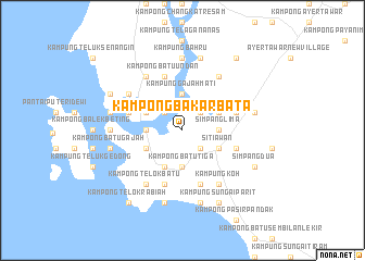 map of Kampong Bakar Bata