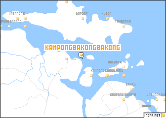 map of Kampong Bakong Bakong