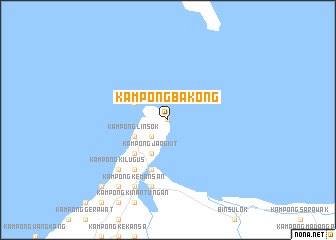 map of Kampong Bakong