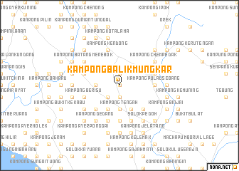 map of Kampong Balik Mungkar