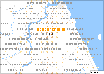 map of Kampong Baloh