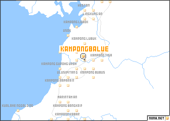 map of Kampong Balue