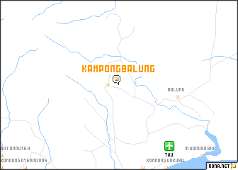 map of Kampong Balung