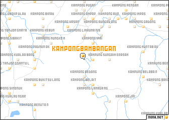 map of Kampong Bambangan