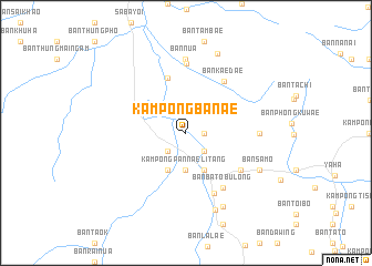 map of Kampong Banae