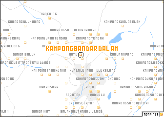 map of Kampong Bandar Dalam