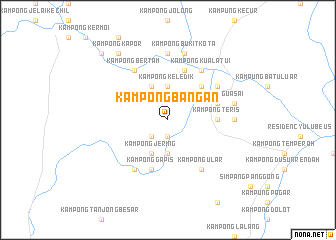 map of Kampong Bangan